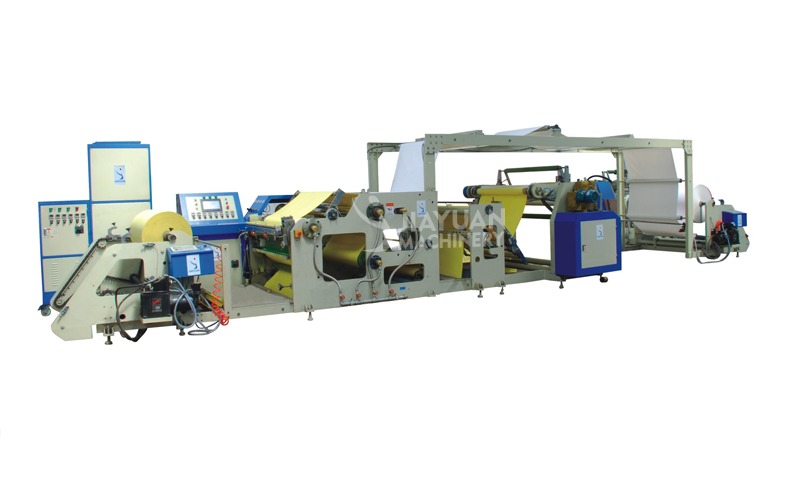 máquina de recubrimiento adhesivo termofusible de alta velocidad