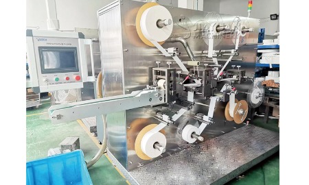 línea de producción de envases de bandas de primera ayuda