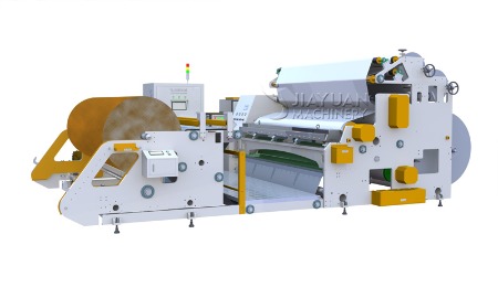 línea de producción de revestimiento adhesivo termofusible de gran ancho